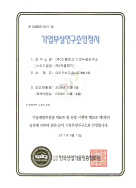 Company R&D center certificate